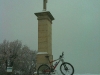 Croix Rampeau sous la neige